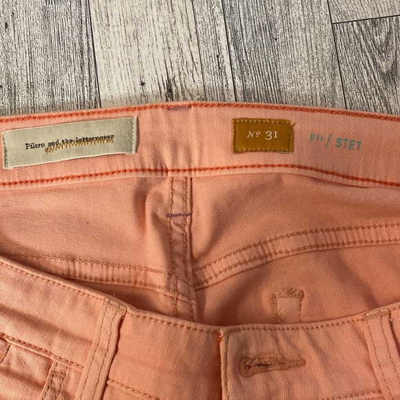 💥BOGO💥 Anthropologie Pilcro and the Letterpress salmon pants. Size 31 - Picture 3 of 7